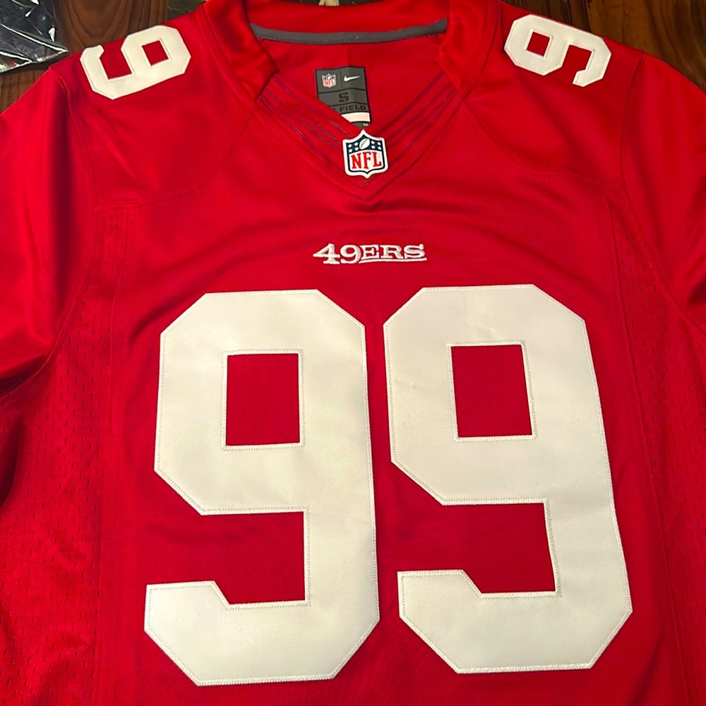 Nike NFL On Field San Francisco 49’ers Aldon Smith Jersey - Sz Small Brand New